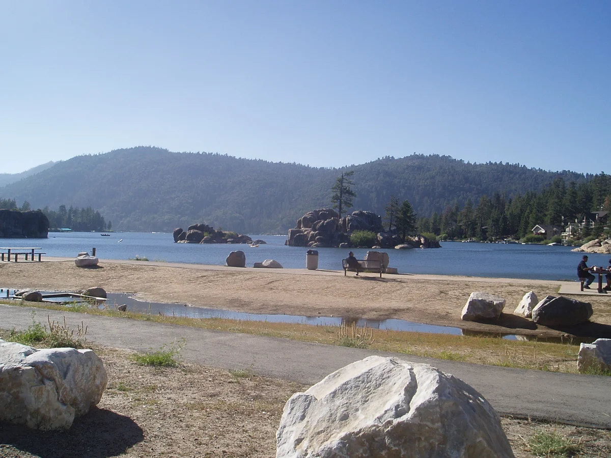 Big Bear Lake viewed from Boulder Bay Park