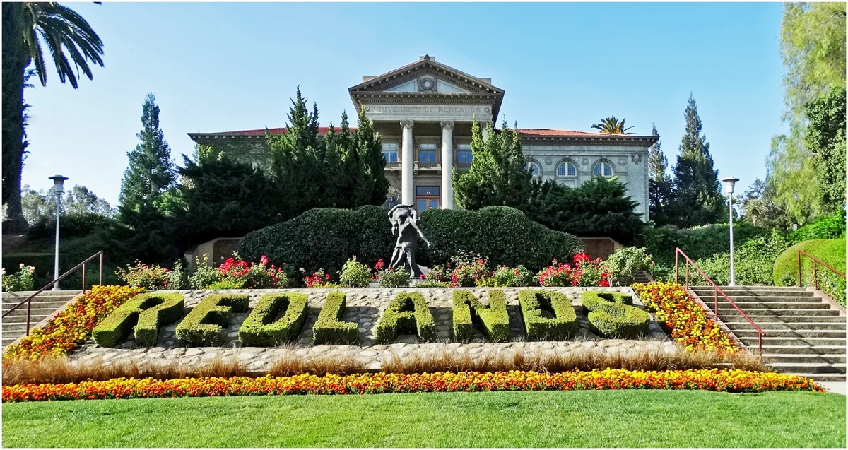 University of Redlands Administration Building and campus gardens